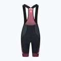 Dámské cyklistické kraťasy  Rogelli Impress II Bib Short burgundy/coral/black 4