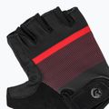 Pánské cyklistické rukavice Rogelli Hero II black/red/bordeaux 5