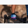 Dámské cyklistické rukavice  Rogelli Impress II blue/pink/black 3