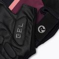 Dámské cyklistické rukavice  Rogelli Impress II burgundy/coral/black 5