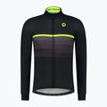 Pánský cyklistický dres longsleeve Rogelli Hero II black/fluor 5