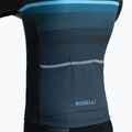 Pánské cyklistické tričko longsleeve  Rogelli Hero II black/blue 3
