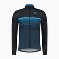 Pánské cyklistické tričko longsleeve  Rogelli Hero II black/blue 4
