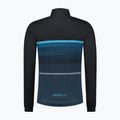 Pánské cyklistické tričko longsleeve  Rogelli Hero II black/blue 5