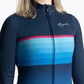 Dámské cyklistické tričko longsleeve  Rogelli Impress II blue/pink 4