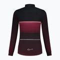Dámské cyklistické tričko longsleeve  Rogelli Impress II bordeaux / coral 6