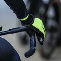 Pánské cyklistické rukavice Rogelli Core II Winter Windproof fluor 5