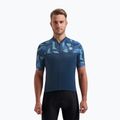 Pánský cyklistický dres    Rogelli Essential Graphic blue