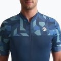Pánský cyklistický dres    Rogelli Essential Graphic blue 3