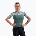 Dámský cyklistický dres    Rogelli Essential Graphic mint/yellow