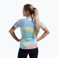 Dámský cyklistický dres    Rogelli Vintage blue/pink 2