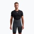 Pánské cyklistické šortky Rogelli Signature Bib Short grey
