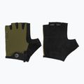 Pánské cyklistické rukavice Rogelli Core army green
