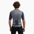 Pánský cyklistický dres Rogelli Fast grey / turguoise 2