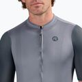 Pánský cyklistický dres Rogelli Fast grey / turguoise 3