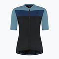 Dámský cyklistický dres Rogelli Core Block W black/blue/dark blue 6