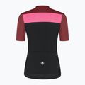Dámský cyklistický dres Rogelli Core Block W black/bordeaux/pink 8