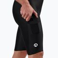 Pánské cyklistické šortky Rogelli Distance II Bib Short black 5
