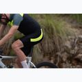 Pánské cyklistické šortky Rogelli Core Bib Short  black/fluor yellow 8