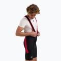 Pánské cyklistické šortky Rogelli Core Bib Short black/red