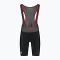 Pánské cyklistické šortky Rogelli Core Bib Short black/red 6