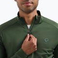 Pánský cyklistický dres Longsleeve Rogelli Essential II green 4