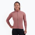 Dámský cyklistický dres Longsleeve Rogelli Essential II chutney