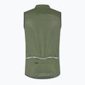Pánská cyklistická vesta Rogelli Core army green 4