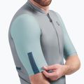Pánský cyklistický dres Rogelli Fast grey/dusty teal/teal 3