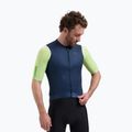 Pánský cyklistický dres Rogelli Fast blue/lime