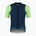 Pánský cyklistický dres Rogelli Fast blue/lime 5
