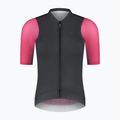 Dámský cyklistický dres Rogelli Fast ebony/pink/coral 6