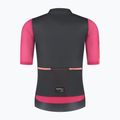 Dámský cyklistický dres Rogelli Fast ebony/pink/coral 7