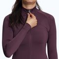 Dámské cyklistické tričko Longsleeve Rogelli Essential II eggplant 4