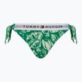 Spodní díl plavek  Tommy Hilfiger Cheeky Side Tie Bikini Print vintage tropical olympic green