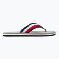 Pánské žabky Tommy Hilfiger Corporate Beach Sandal antique silver 2