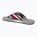 Pánské žabky Tommy Hilfiger Corporate Beach Sandal antique silver 3