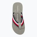Pánské žabky Tommy Hilfiger Corporate Beach Sandal antique silver 5