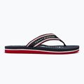Tommy Hilfiger Im Graphic Beach Sandal dámské žabky space blue 2