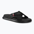 Pánské nazouváky Tommy Hilfiger Comfort Criss Cross Beach Sandal black