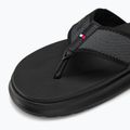 Pánské žabky Tommy Hilfiger Comfort Toe Post Beach Sandal black 7