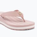 Dámské žabky Tommy Hilfiger Im Th Chainprint Midwedge Sandal foggy pink 7