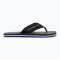 Pánské žabky  Tommy Hilfiger Leather Beach Sandal black 2