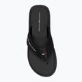 Pánské žabky  Tommy Hilfiger Leather Beach Sandal black 5