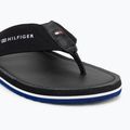 Pánské žabky  Tommy Hilfiger Leather Beach Sandal black 7