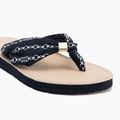 Dámské žabky Tommy Hilfiger Chain Print Elevated Sandal space blue 7