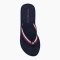 Dámské žabky Tommy Hilfiger Corporate Wedge Beach Sandal space blue 5