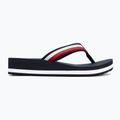 Dámské žabky Tommy Hilfiger Corp Mid Wedge Beach Sandal space blue 2