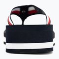 Dámské žabky Tommy Hilfiger Corp Mid Wedge Beach Sandal space blue 6