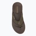 Pánské žabky  Tommy Hilfiger Molded Web Beach Sandal army green 5